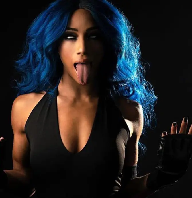 Sasha Banks showed off her dark side in a brilliant tribute to The Undertaker