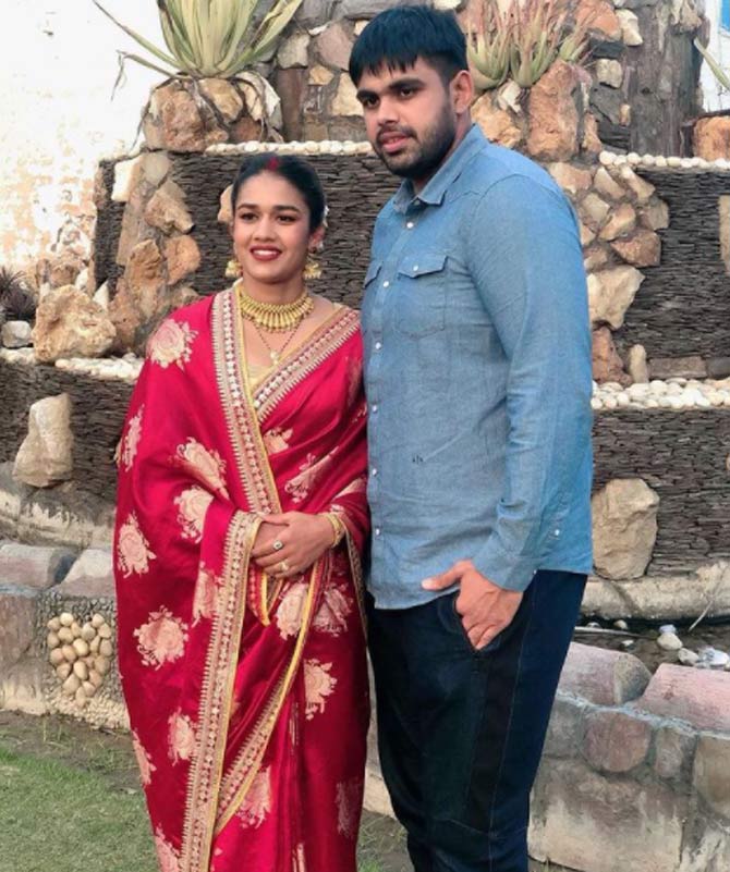 In November 2019, Babita Phogat tied the knot with Vivek Suhag.
