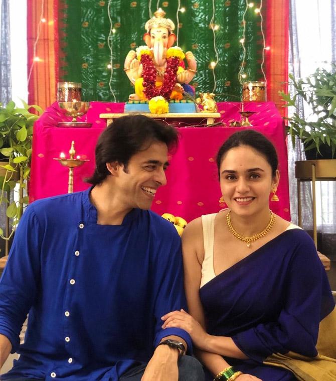 Unlike other celebrities, Amruta Khanvilkar does not like to indulge in PDA with husband Himanshu on social media. She said that she has known Himanshu since 2004 and does not feel she needs to indulge in PDA on social media for the sake of it.