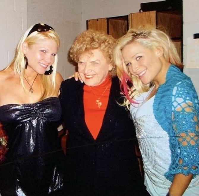 Beth Phoenix's dearest friend is WWE female superstar Natalya. Beth and Natalya go way back. Here, Beth and Natayla are seen with The Fabulous Moolah.