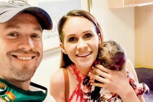 AB de Villiers and wife Danielle blessed with a baby girl