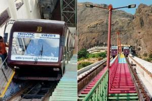 Hilltop Goddess Jivdani's New Year gift: A funicular rail for devotees