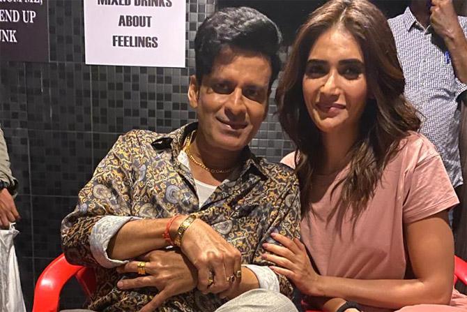 Karishma Tanna and Manoj Bajpayee