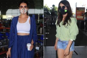 Airport fashion: Pooja Hegde to Diljit Dosanjh, celebs keep it