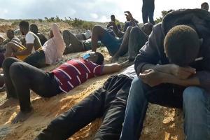 At least 74 migrants killed in shipwreck off Libya