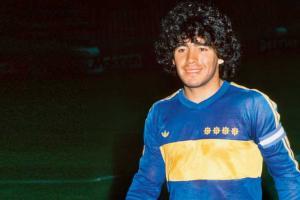 Diego Maradona - Boca's boss!