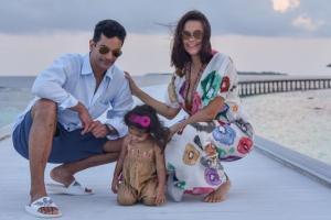 Neha Dhupia wants her baby girl to always be curious and eager to learn