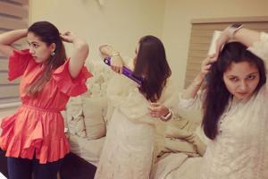 Here's what Mira Rajput and her sisters do to click a 'proper' picture!
