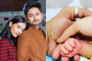 Amrita Rao introduces son Veer to the world; see photo