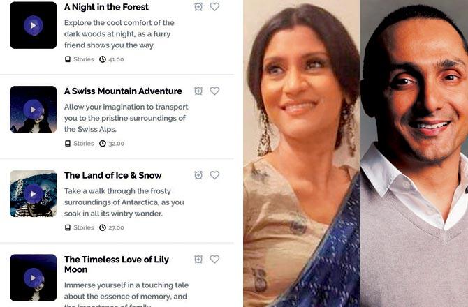 The stories, narrated by Konkona Sen Sharma and Rahul Bose range from 30 to 40 minutes