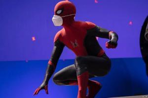 Tom Holland shares first look of Spider-Man 3, along with mask message