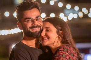Anushka shares loved-up pictures from Virat's 32nd birthday bash