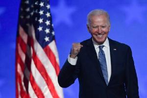 'We feel good about where we are': Biden addresses crowd in Delaware