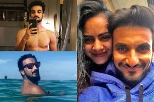 A sneak peek into Harshal Patel's life with his ladylove and friends 