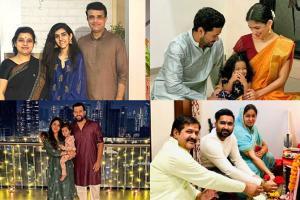 These Indian cricketers enjoyed Diwali with their wives, family