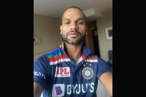 Bleed blue, retro style! Shikhar Dhawan shares India's new jersey photo