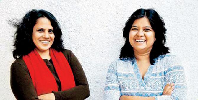 Anushka Ravishankar (left) and Sayoni Basu