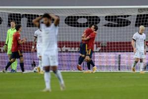Spain thrash Germany 6-0 to enter Nations League semis