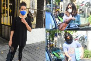 Celeb spotting: Richa Chadha, Ali Fazal enjoy shopping; Sanya Malhotra hits the gym in Bandra