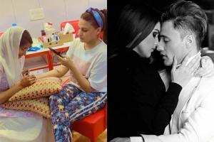 Himanshi celebrates 1 year of togetherness; gets ready for Karva Chauth