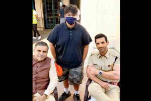 On the sets of Satyamev Jayate 2: John's 's ready to punch; see photos