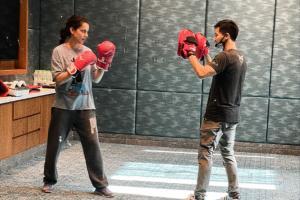 Kangana Ranaut shares glimpse of her action rehearsals for Dhaakad