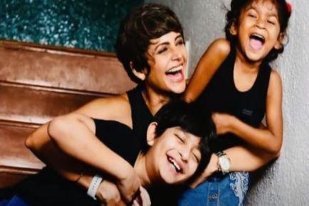 Mandira Bedi shares how her son Vir reacted to his adoptive sister Tara