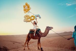 Nora Fatehi gets treated with a grand celebration back home in Morocco