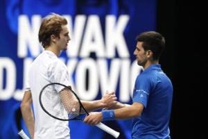 Djokovic beats Zverev to reach last four at ATP Finals