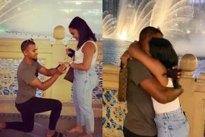 Nicholas Pooran gets engaged to girlfriend Kathrina Miguel in style!