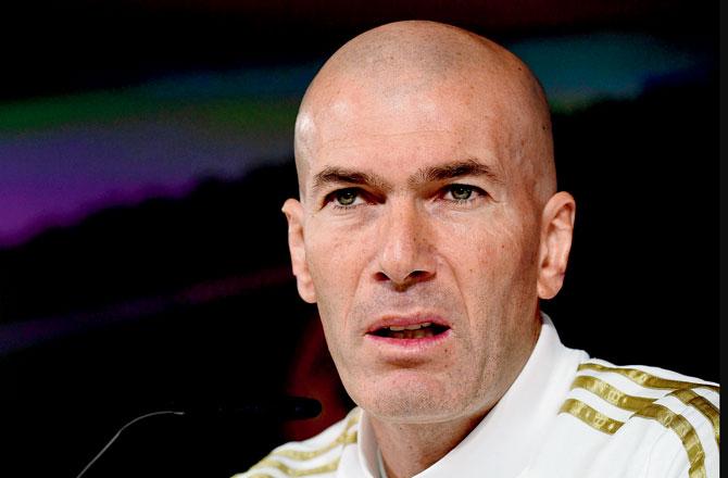 Real Madrid boss Zidane