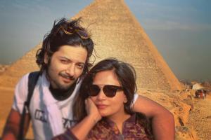 Ali Fazal, Richa Chadha spread love during their Egypt trip; see pics