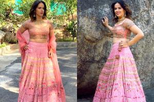 Saina Nehwal stuns in pretty pink lehenga for her 'yaar ki shaadi'