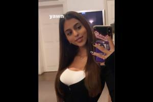 See Photo: Suhana Khan shares a 'Yawn' selfie with fans; looks stunning