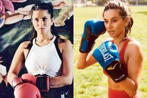 Sunny Leone and Shibani Dandekar - The girls who box