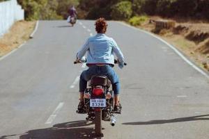 Taapsee Pannu fined for not wearing a helmet while riding a bike?