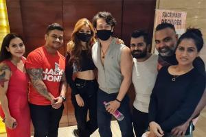 See Photo: Tiger and Disha dine together, keep their mask mode on