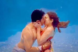 Underwater thrills! Varun-Sara's kissing scene goes viral