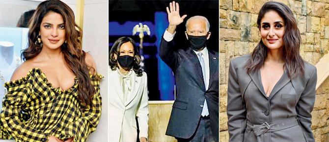 Priyanka Chopra Jonas, Kamala Harris, Joe Biden and Kareena Kapoor Khan
