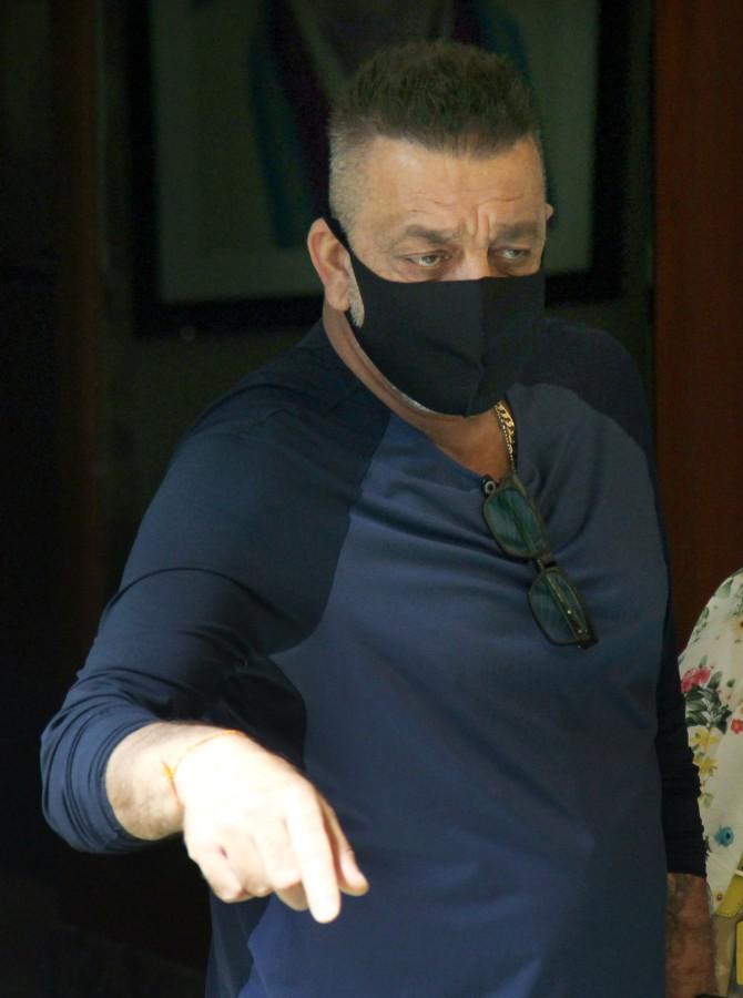 In August, Sanjay Dutt was diagnosed with Stage 4 Lung Cancer. He's currently undergoing treatment at the Kokilaben Dhirubhai Ambani Hospital, Mumbai. The actor has successfully completed his first session of Chemotherapy. Dutt's band of buddies and sister Priya are rallying around the star as he goes through his chemotherapy sessions at Kokilaben Dhirubhai Ambani Hospital.