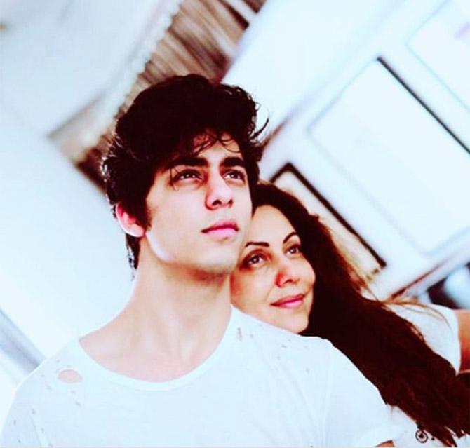And now Gauri is not only seen as one of the most stylish women in Bollywood, Shah Rukh says their son Aryan Khan considers her the most beautiful lady, even above Hollywood star Angelina Jolie. 