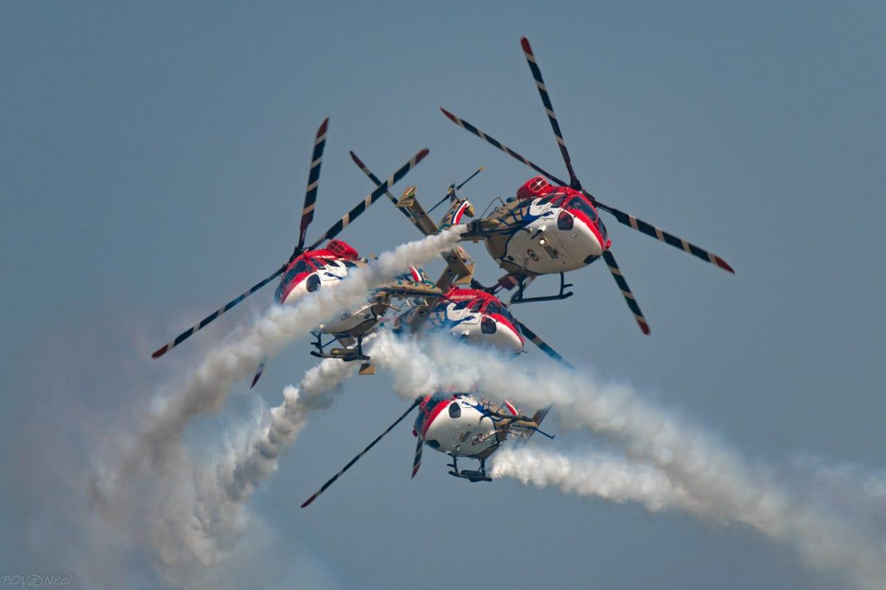 The parade featured some magnificent air stunts and was a grand display of India's formidable defence forces.