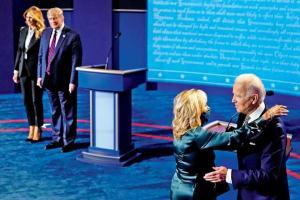 Donald Trump had mocked Joe Biden for not wearing mask
