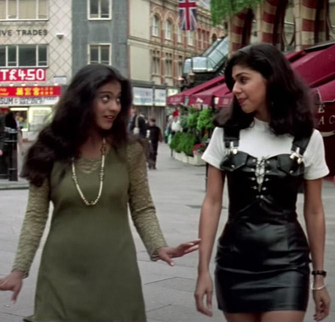 Anaita Shroff Adajania as Sheena, Simran's friend: The oh-so-hot friend of Simran, Sheena, with whom Raj flirts at their Europe trip too had a small but noticeable role in the film. It was Anaita Shroff's acting debut.