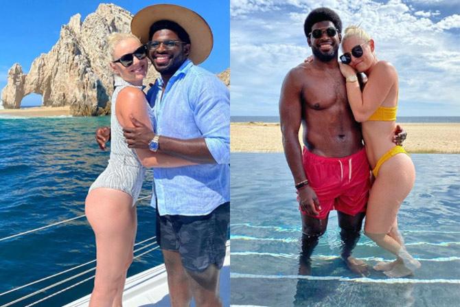 During their anniversary, Lindsey Vonn shared a couple of photos with fiance PK Subban from their trip to Mexico and wrote, 