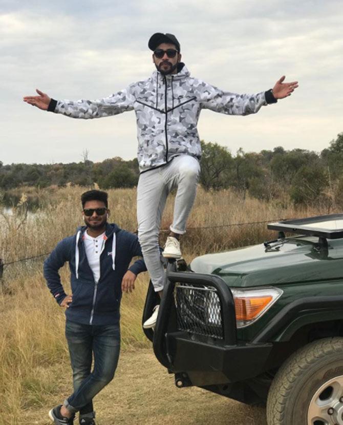 Mohammed Siraj has played 12 Tests with 36 wickets under his belt at an economy rate of 3.09 and an average of 29.63. Siraj's best figures in an innings are 5/73. 
In picture: Mohammed Siraj with Rishabh Pant