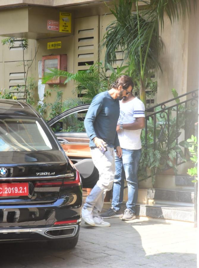 Last month, Rampal said that he's quarantining at his apartment after his co-actors Manav Kaul and Anand Tiwari tested positive for COVID-19. The actor, who was shooting for his upcoming feature Nail Polish, shared that he was waiting for the results of his COVID-19 test. Later, he revealed that he has been tested negative.