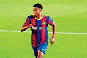 Barcelona's young gun Ansu Fati to tackle rivals Real Madrid tonight
