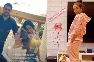 BFFs Amrita, Kareena, Karisma, and beau Arjun Kapoor send love