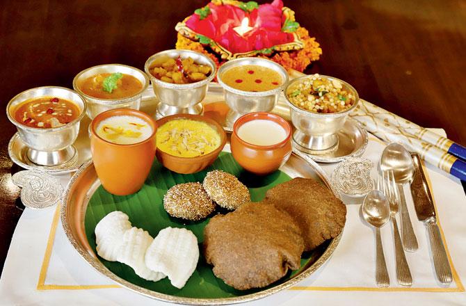 Enjoy a traditional thali